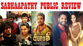 Sabhaapathy Celebrity & Public Review | Santhanam | Sabapathy Movie Review