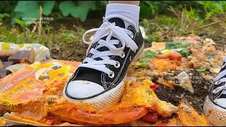 93期Canvas shoes crush deluxe meal food