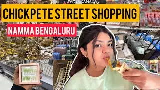 Day 10 of FAT LOSS | Chikpette Street SHOPPING (Cheap and best) all secrets of chikpete street shop