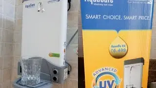 AQUASURE (AQUAFLOW---DX) WATER PURIFIER FROM EUREKA FORBES ---REVIEW AND DEMO