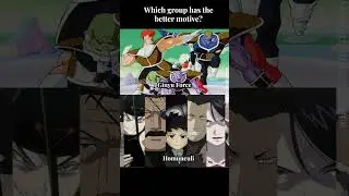 Ginyu vs Homunculi - Better Motive #shorts #anime #dragonball #fullmetalalchemist #debate #viral