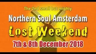 Amsterdam Northern Soul Weekender 2018
