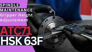 HSK 63F Gripper Height Adjustment Guide by Teknomotor | For Maximum Spindle Machining Performance