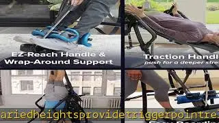 Teeter FitSpine LX9 Inversion Table, Deluxe Easy-Reach Ankle Lock, Decompression Surface for Back P