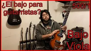 Bajo Tipo Viola - Analisis reseña
