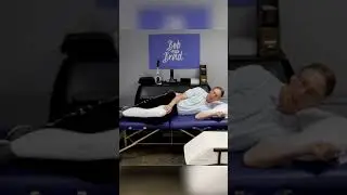 How to sleep on your side with knee pain #Shorts
