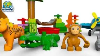 Конструктор пластик Дупло Вокруг света Азия Lego 10804