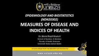 Measurement of Disease and Health Indices