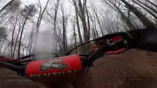 Riding my 2016 CRF250R in the rain