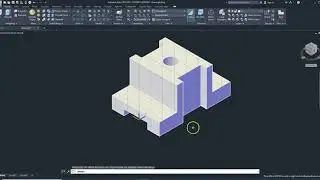 AutoCAD 2020 3 Boyut Katı Modelleme Basit Uygulama Giriş Seviyesi 3D Uygulama Örnek Ders 3