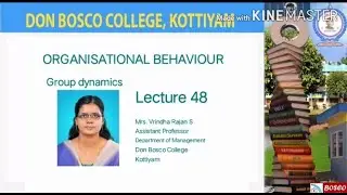 ORGANISATIONAL BEHAVIOUR -LECTURE-48-TYPES OF GROUPS