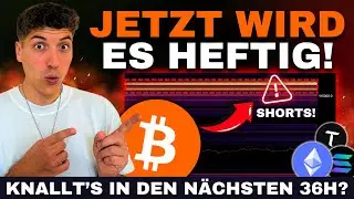 ACHTUNG: Bitcoin kurz vor dem SHORT-SQUEEZE?! 🚨 (Die Zeichen verdichten sich...)