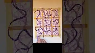 EASY Art Journaling Idea with Paint Sticks #dailyart #artjournal