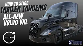 How to Slide Trailer Tandems | All-New Volvo VNL Tutorial