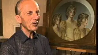 Princess of Wales John Merton's Portrait of Princess Diana | Royal Painting | TN-87-058-028