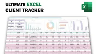 Create a Client Tracker in Excel  #client #Clientinvoice #exceltemplate