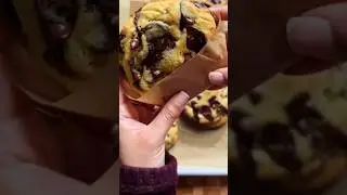 C&oacute;mo hacer galletas con doble chispas de Chocolate | #dessert #postres