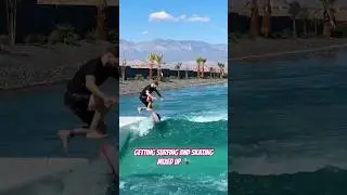 New skate park in Utah🤘🏼 #surfing #utah #skateboarding #tonyhawkproskater #wavepool #surfers