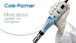How do Cole-Parmer LabGEN 125 Homogenizers work?