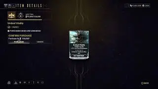 Warframe simaris selling umbral mods ?