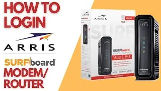 Arris Router Login Default Username & Password | Arris Modem Login Guide