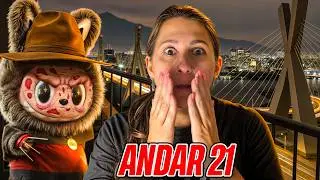 FUI NO ANDAR 21 PROCURAR OS SUPER VIL&Otilde;ES E LABUBU GIGANTE