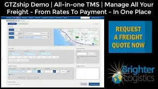 GTZship demo - your all-in-one transportation management solution