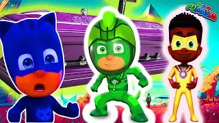 PJ Masks Cat Boy vs Gekko Coffin Dance Meme Song Cover #480