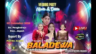 LIVE  BALADEWA CAMPURSARI  6 DESEMBAR 2025 WEDDING NYOTO & OKTA DS. PENGKOLREJO KEC. JAPAH  BLORA