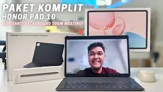 TERNYATA BEGINI HONOR PAD 10 - TABLET ANDROID YG BISA GANTI BACKGROUND ZOOM MEETING? 