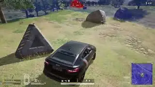 PUBG C4 Kamikaze car kill. winner winner