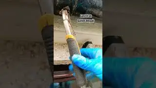 Cast Iron Gutter Repairs #construction #roofing #satisfying #fyp #viral