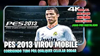 O Segredo para Executar PES2013 em Qualquer ANDROID!