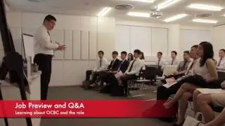 Personal Financial Consultant Job Preview and Interview Day at OCBC Campus