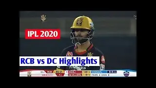 RCB VS DC IPL 2020 FULL MATCH HIGHLIGHTS | IPL CRICKET 2020|