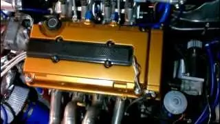 Honda civic eg6 b16b itb turbo setup