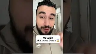 Meta hat deine Daten! 😱