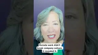 Remote work didn&rsquo;t break company culture, it revealed it.