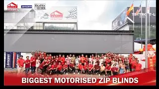 The Biggest Motorised Zip Blinds in Malaysia | Inhome Group Jinsora