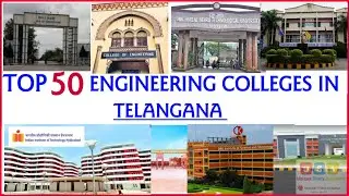 Top 50 engineering colleges in telangana|TOP ENGINEERING COLLEGES 202|TS ECET & EAMCET 2020