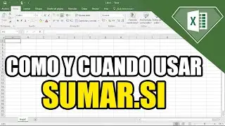 Como y cuando utilizar la Función SUMAR SI en Excel | SUMAR.SI Ejemplo de uso Tips y Trucos
