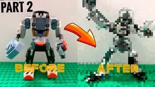 Upgrading Lego's space mech part 2
