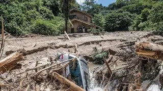 Japan floods: 155 killed after torrential rain and landslides