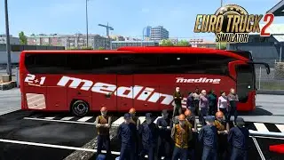 DA MILANO A CUNEO CON L'AUTOBUS! - Euro Truck Simulator 2