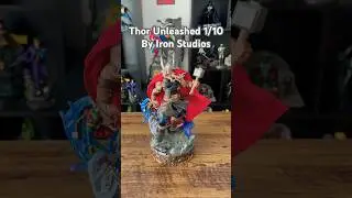 #112 Thor Unleashed 1/10 By Iron Studios - Marvel Comics Avengers