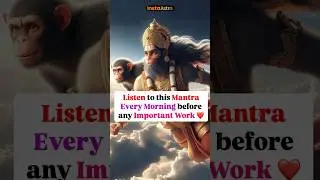 Mantra to get successful in every work #hanumanji #hanumanmantra #successtips