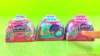 Scruff Surprise Vet Rescue | Scruff Blind Boxes Opening with Vet Accessories Moose Toys | EBD Toys