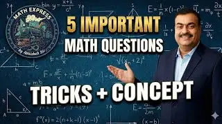 Maths Top 5 Repeated Questions | SSC CGL, CDS, Railway | Maths Short Tricks in Hindi