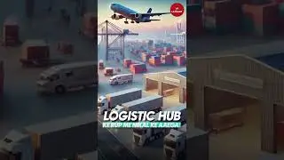 DAY 034 ; Indore will Future Logistics Hub of India 🚛📦||ft#100dayschallenge #shorts