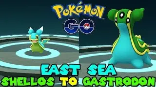 Evolving SHELLOS (EAST SEA) TO GASTRODON (EAST SEA) IN POKEMON GO